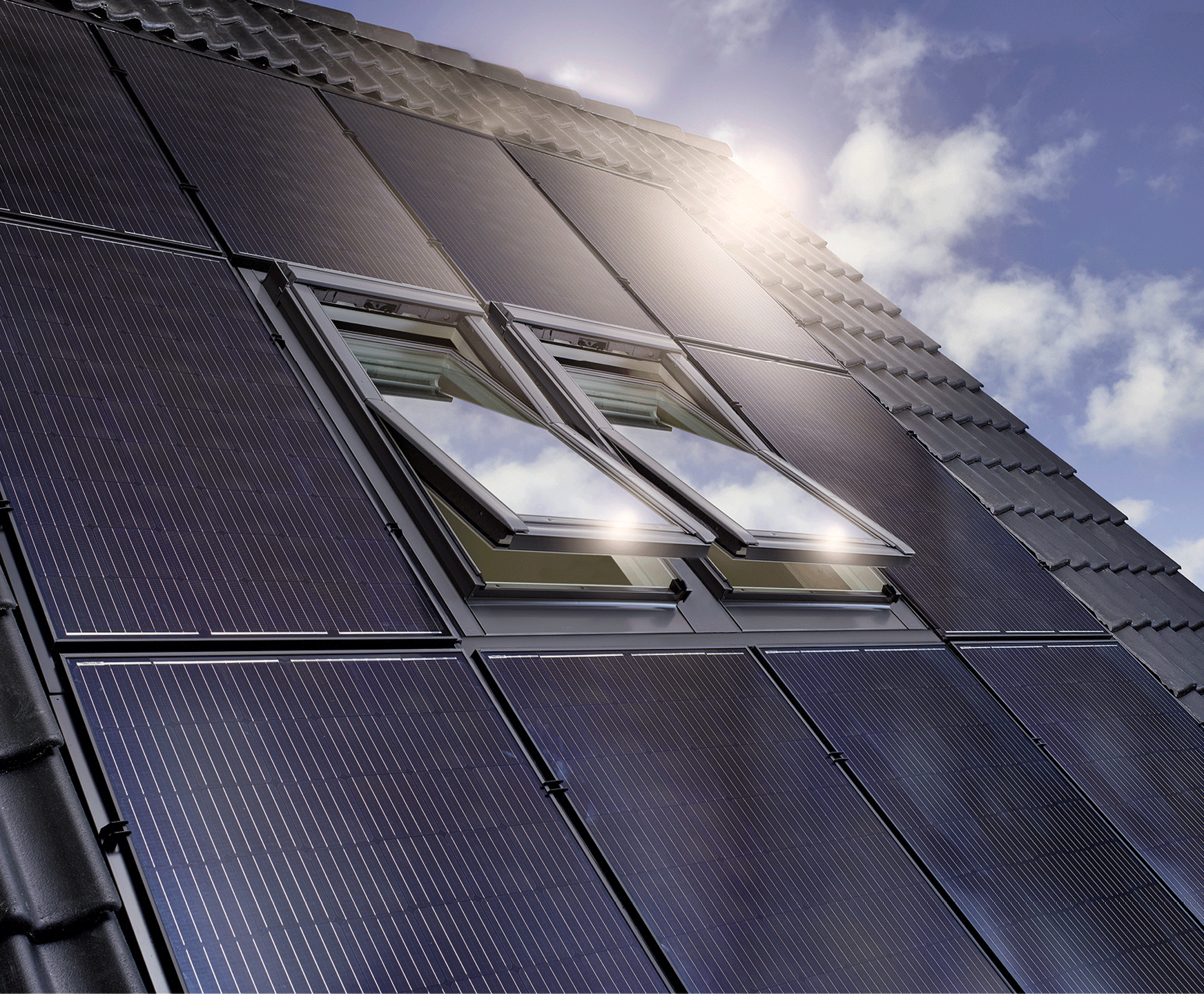 Photovoltaik In-Dach: Das komplettsystem bei Max Schierer Baustoffe